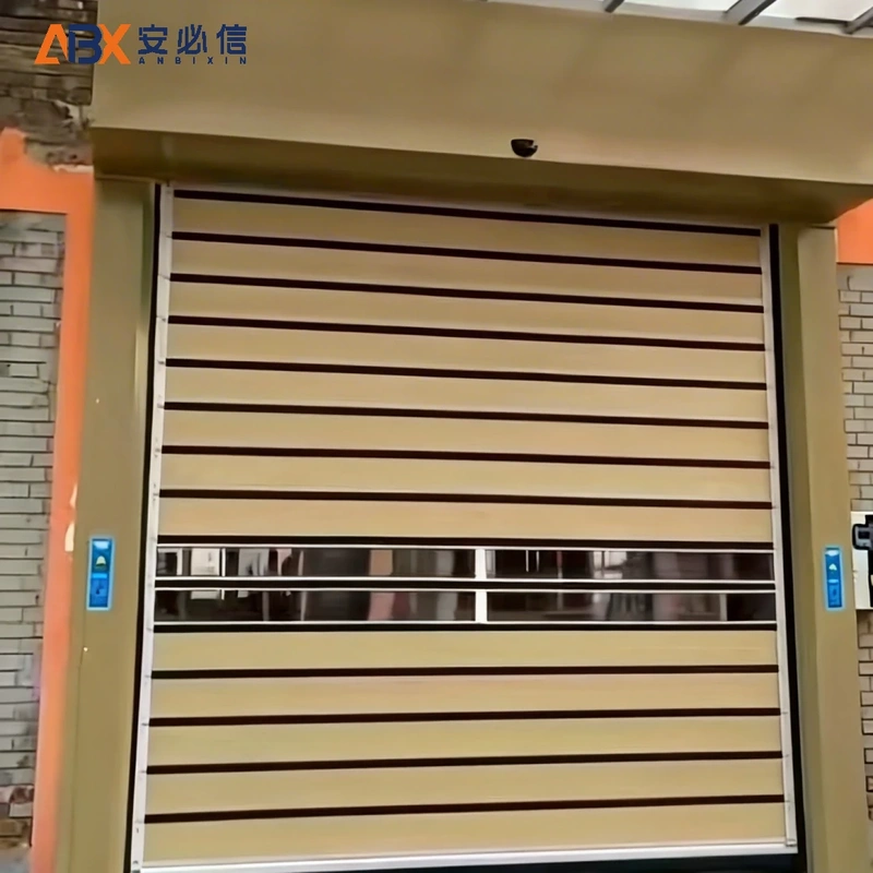 白山铝制高速门